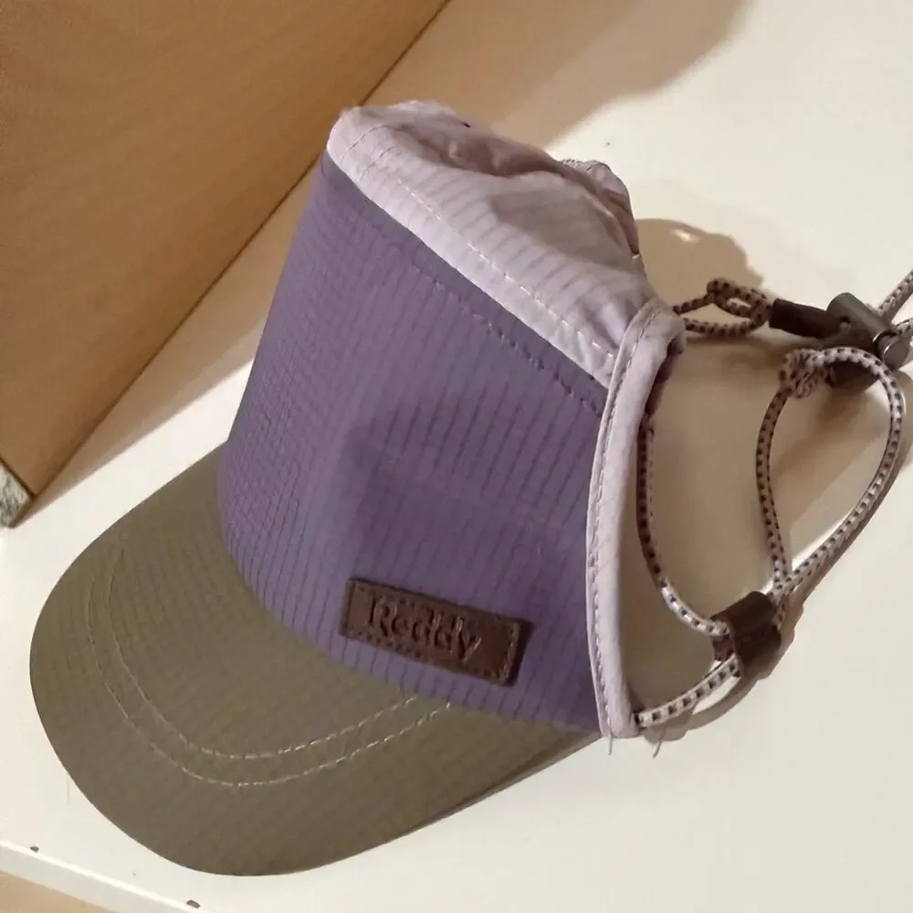 Reddy Lavender Bucket Hat / Sun Visor for dogs L/XL